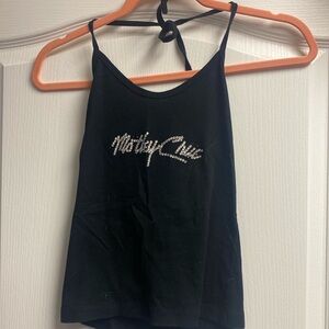 Motley Crue glitter tank M